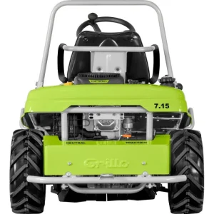 Tondeuse autoportée Grillo Climber 7.15 | Compacte, robuste et sécurisée