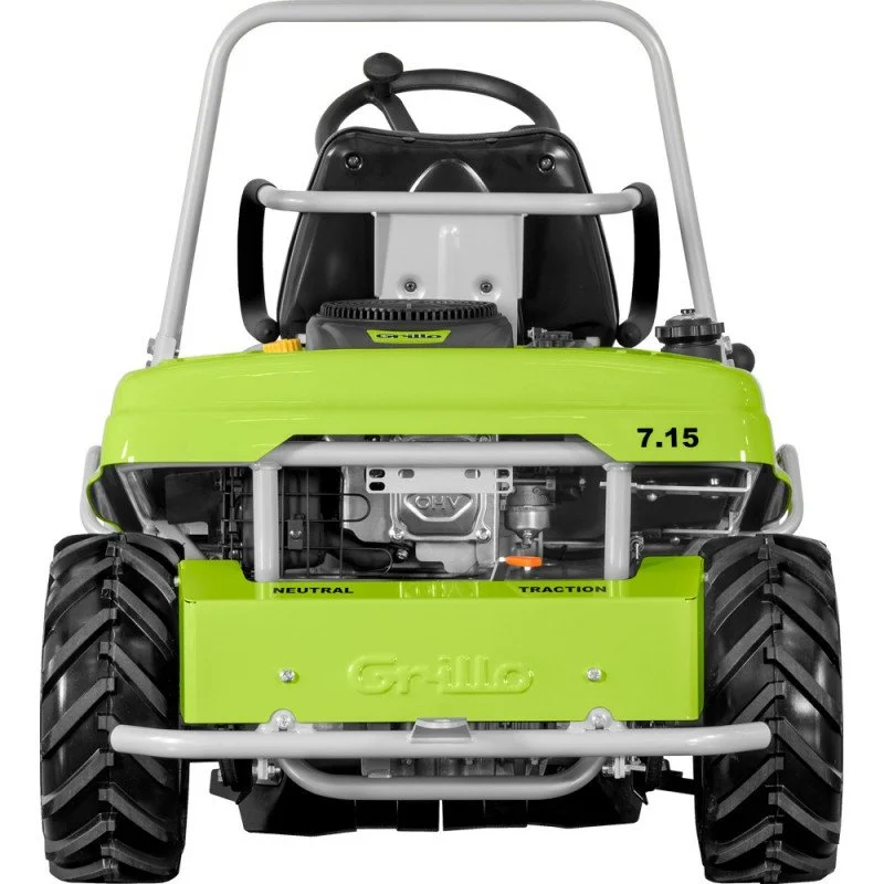 Tondeuse autoportée Grillo Climber 7.15 | Compacte, robuste et sécurisée
